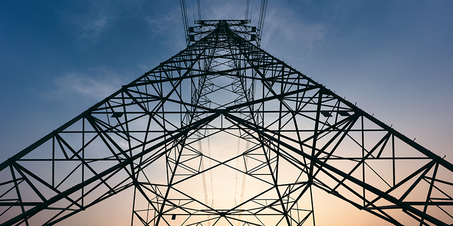 power line towers