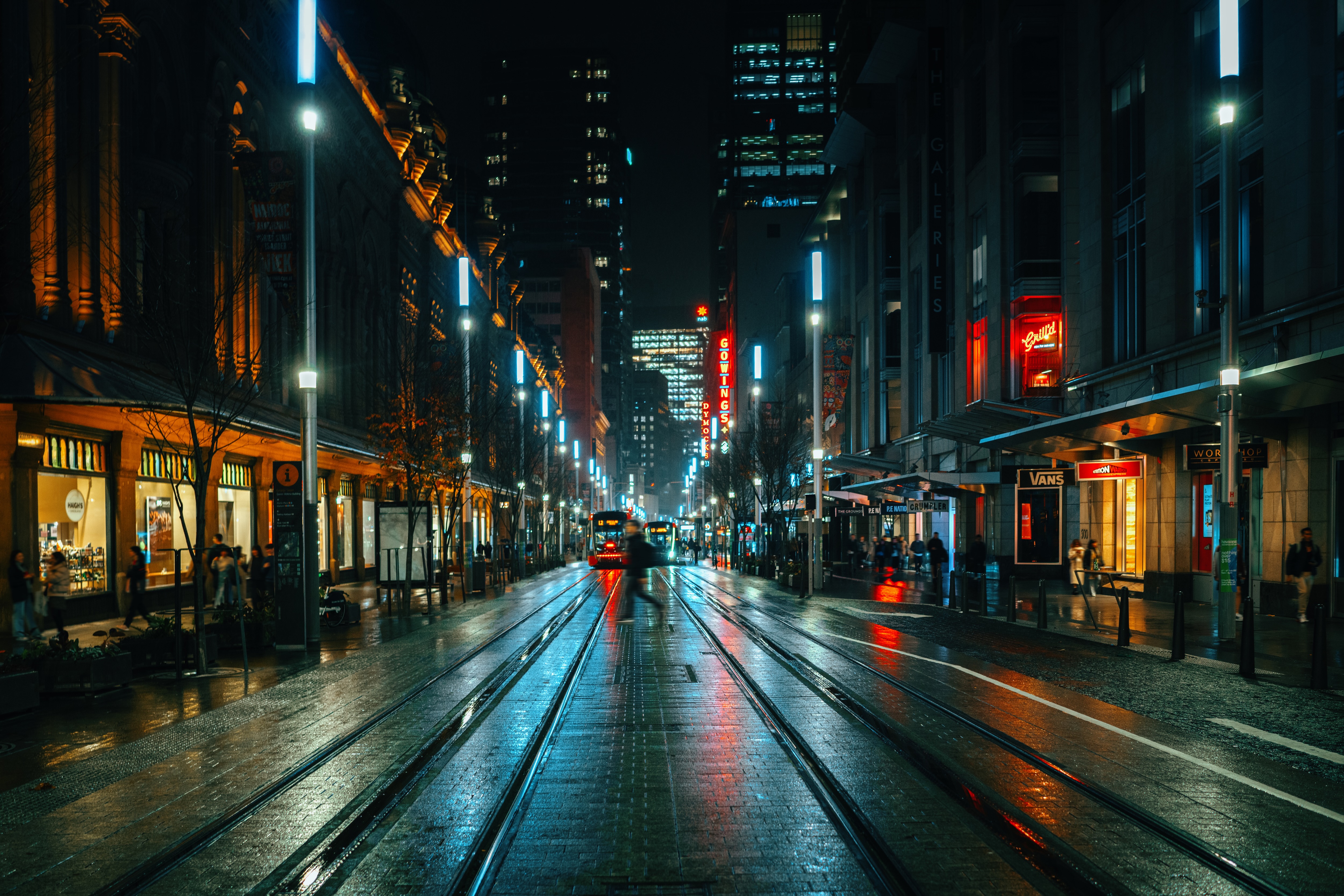 Sydney Night Winter
