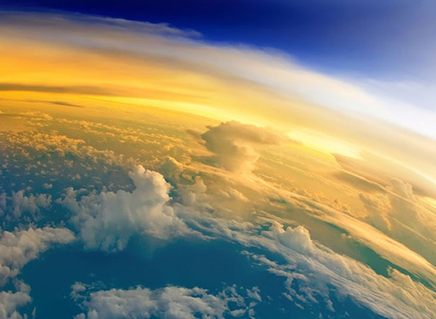 earth at sunrise