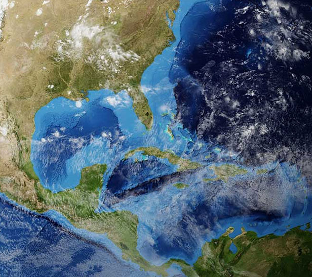 earth view from space